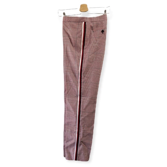 Burberry Wool Houndstooth Check Tailored Trousers Sz 8 New - Picture 7 of 16